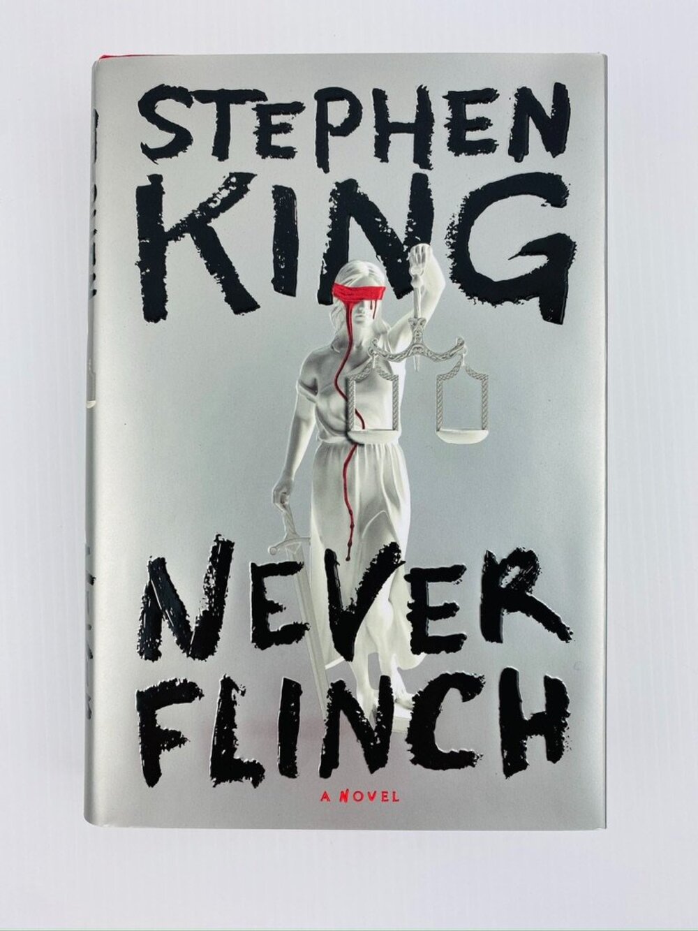 Stephen King Never Flinch Novel Hardcover Book 2025